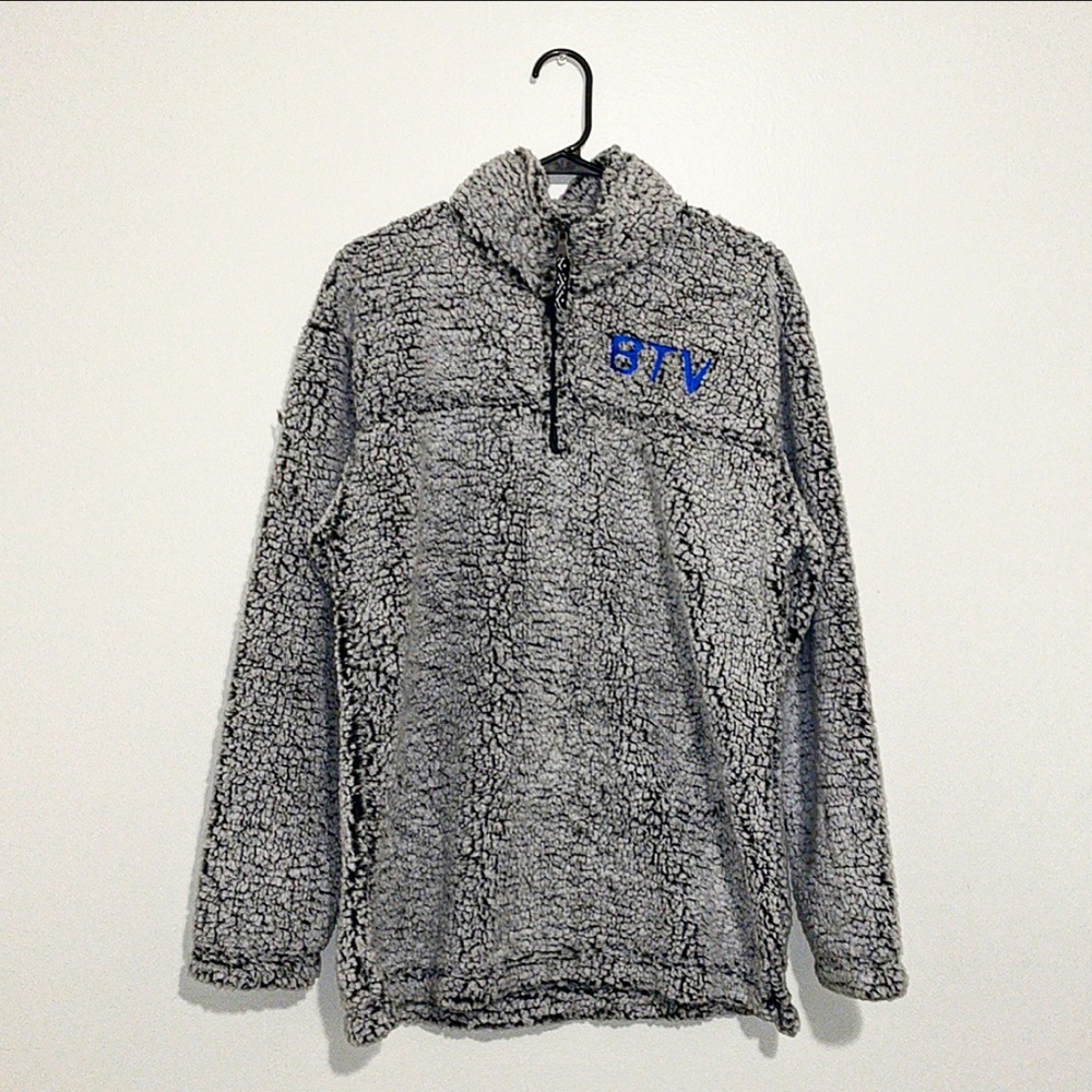 Boxer Craft BTV | Super Soft Sherpa Quarter Zip Sweat-shirt